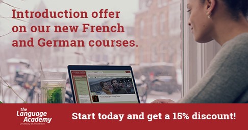 Introduction offer online French and German courses