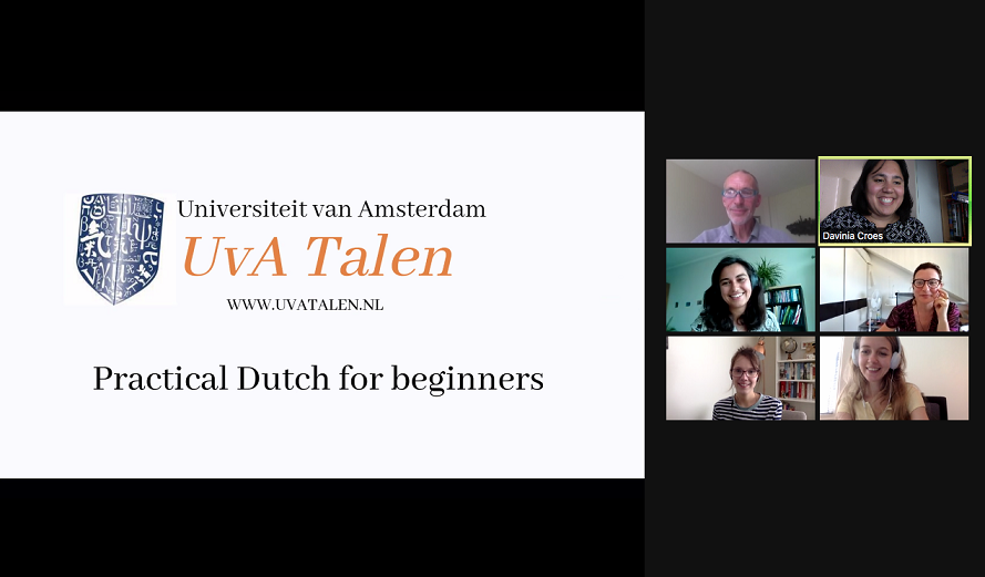 Online Workshop UvA Talen